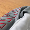 Premium Grey OFF-W ACM Varsity Jacket