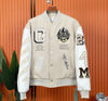 Premium OFF-W ACM Varsity Jacket