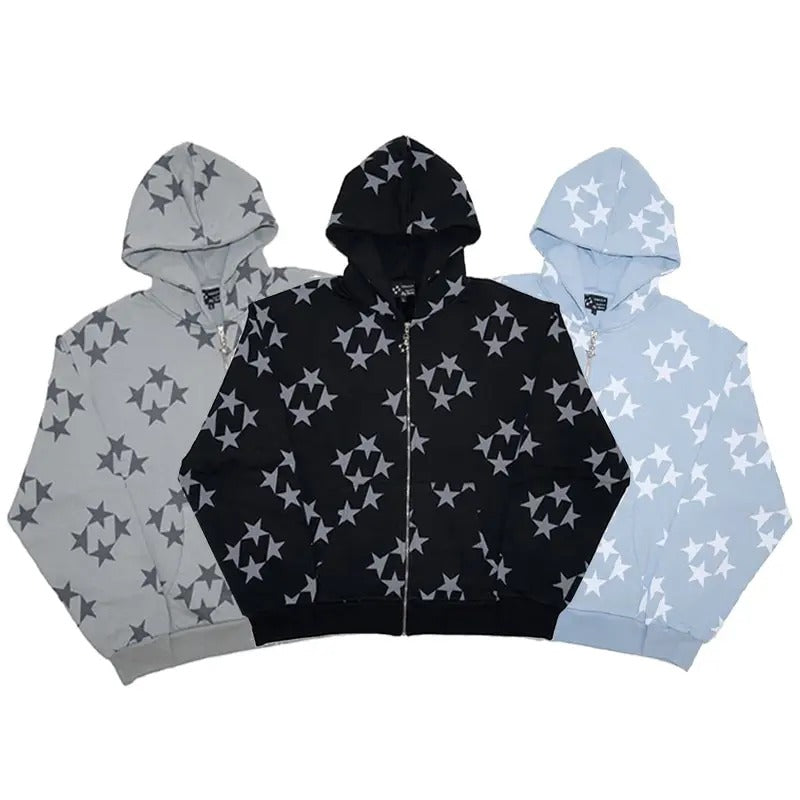 "Cosmo" - Zip Hoodie