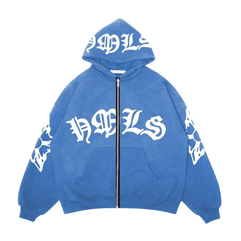 Snowflake Zip Hoodie