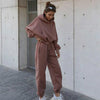 Women's Warm Hoodie and Pants Set