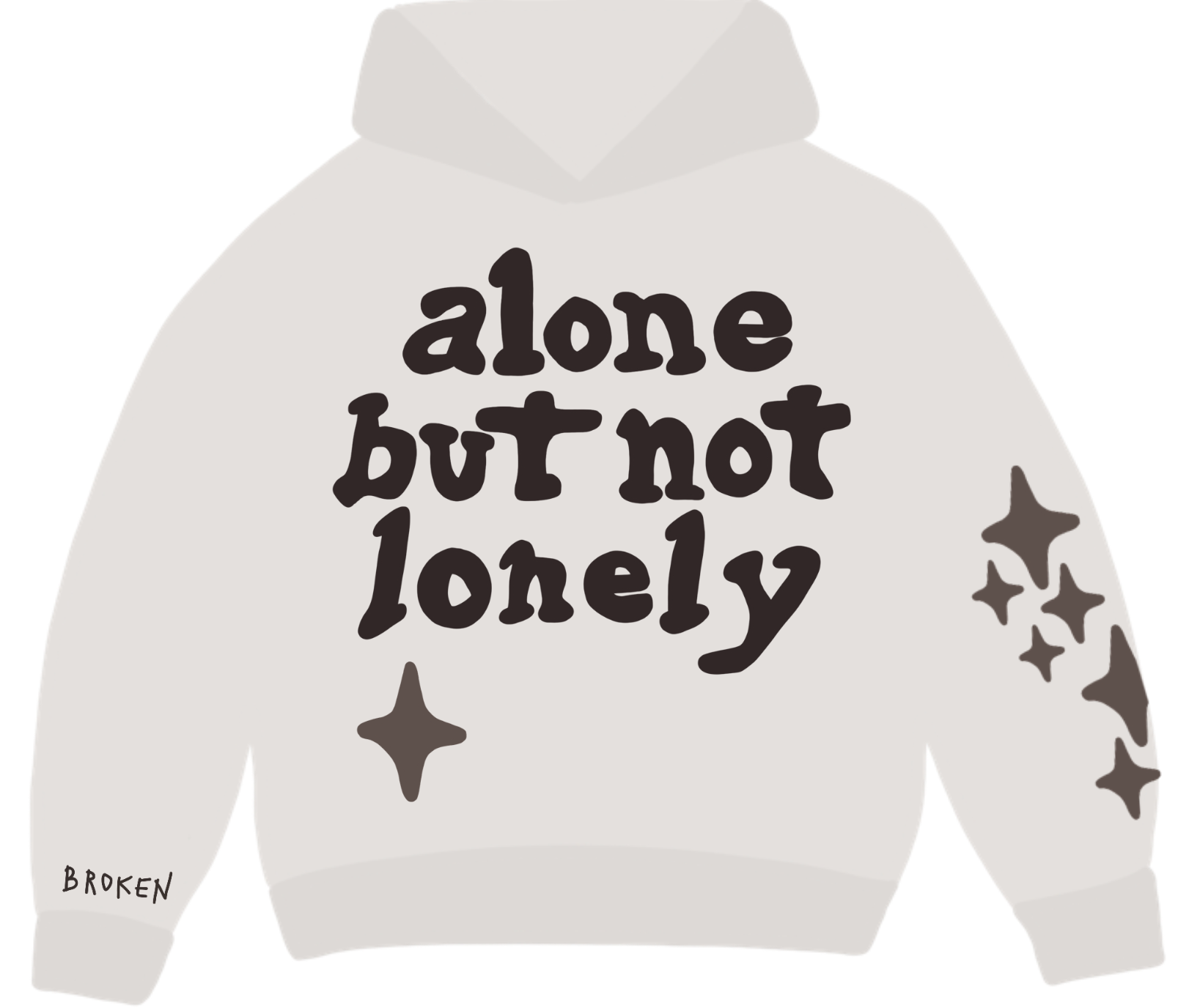 Broken Planet - Alone But Not Lonely Hoodie