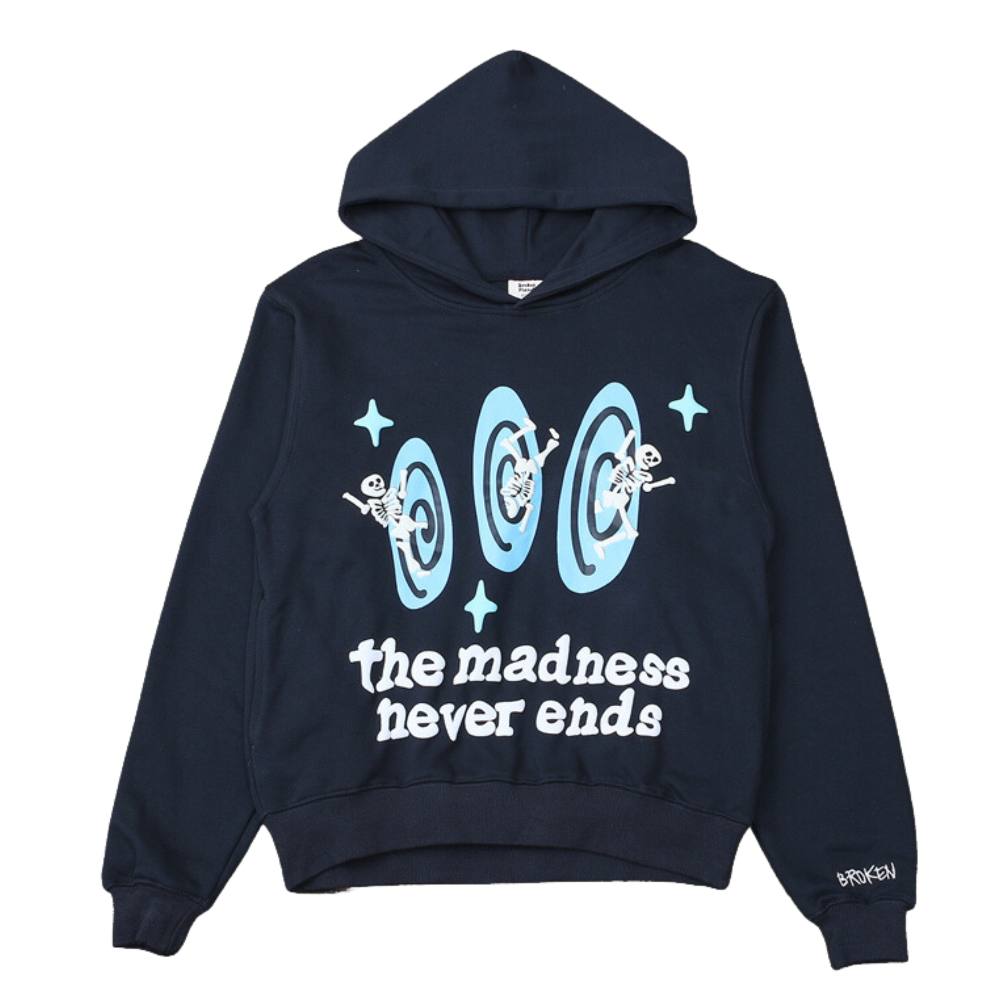 Broken Planet Hoodie - The Madness Never Ends – Violence Fashion