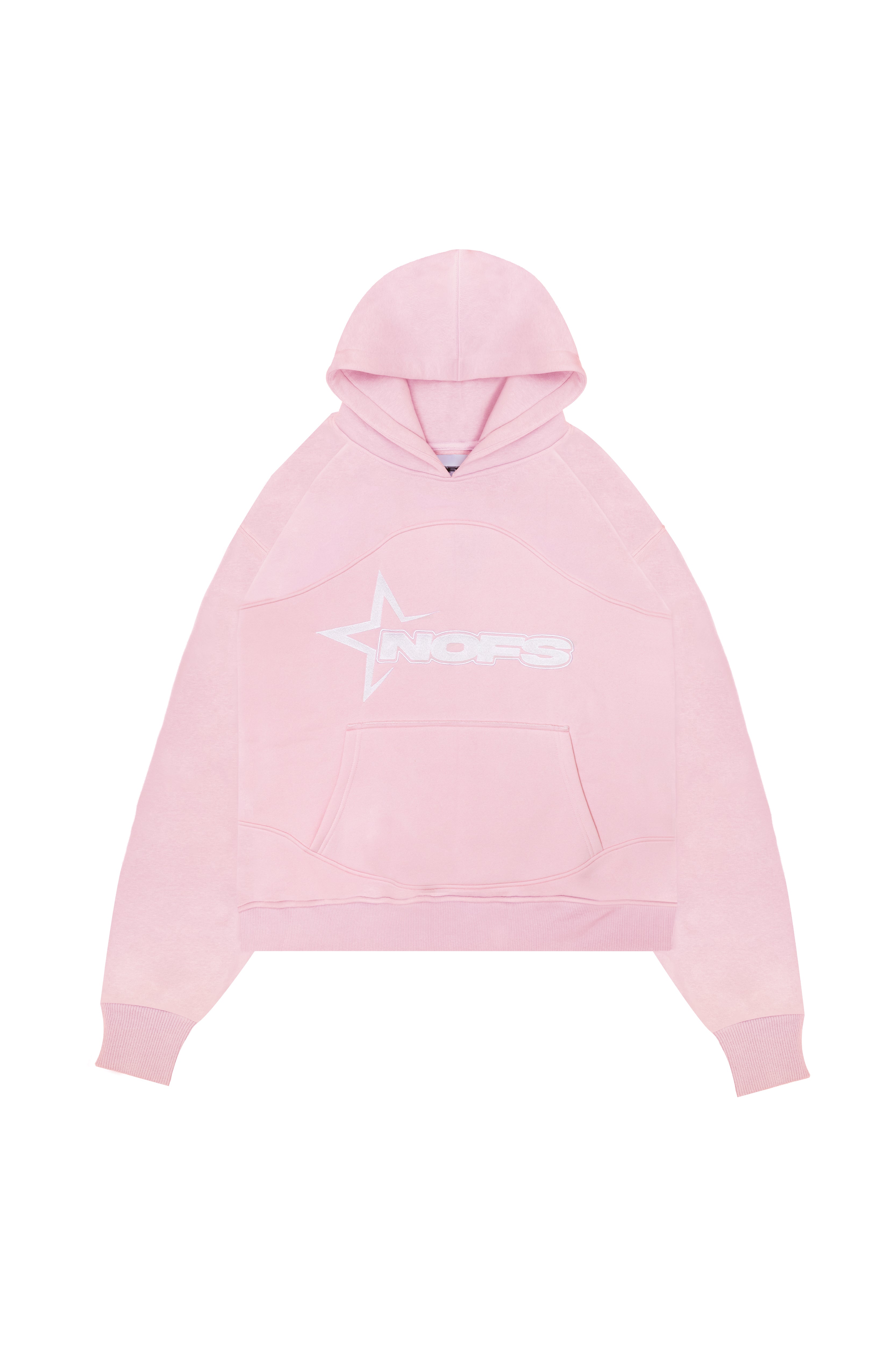 PINK NOFS HOODIE