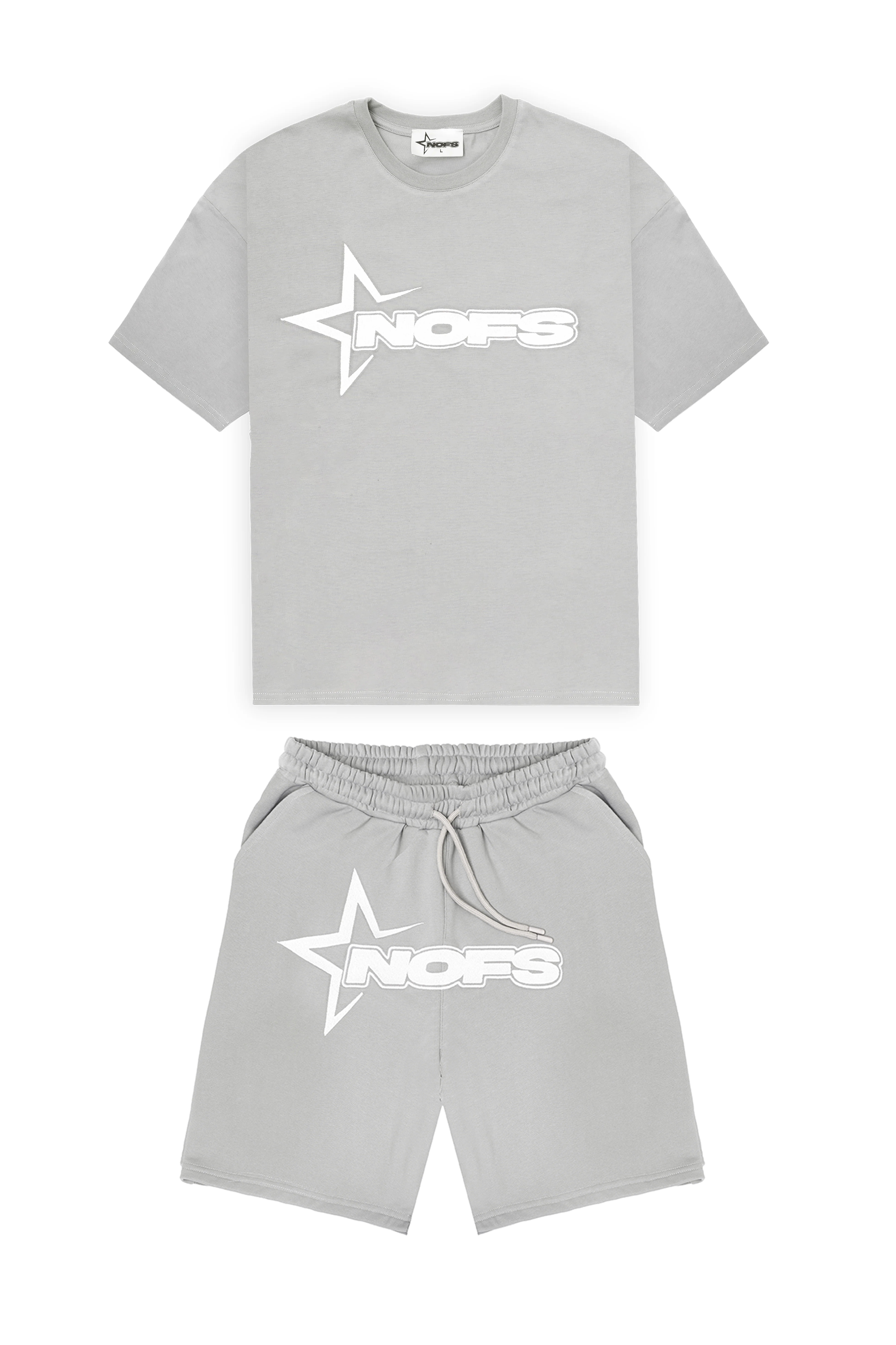 GREY NOFS SUMMER TRACKSUIT