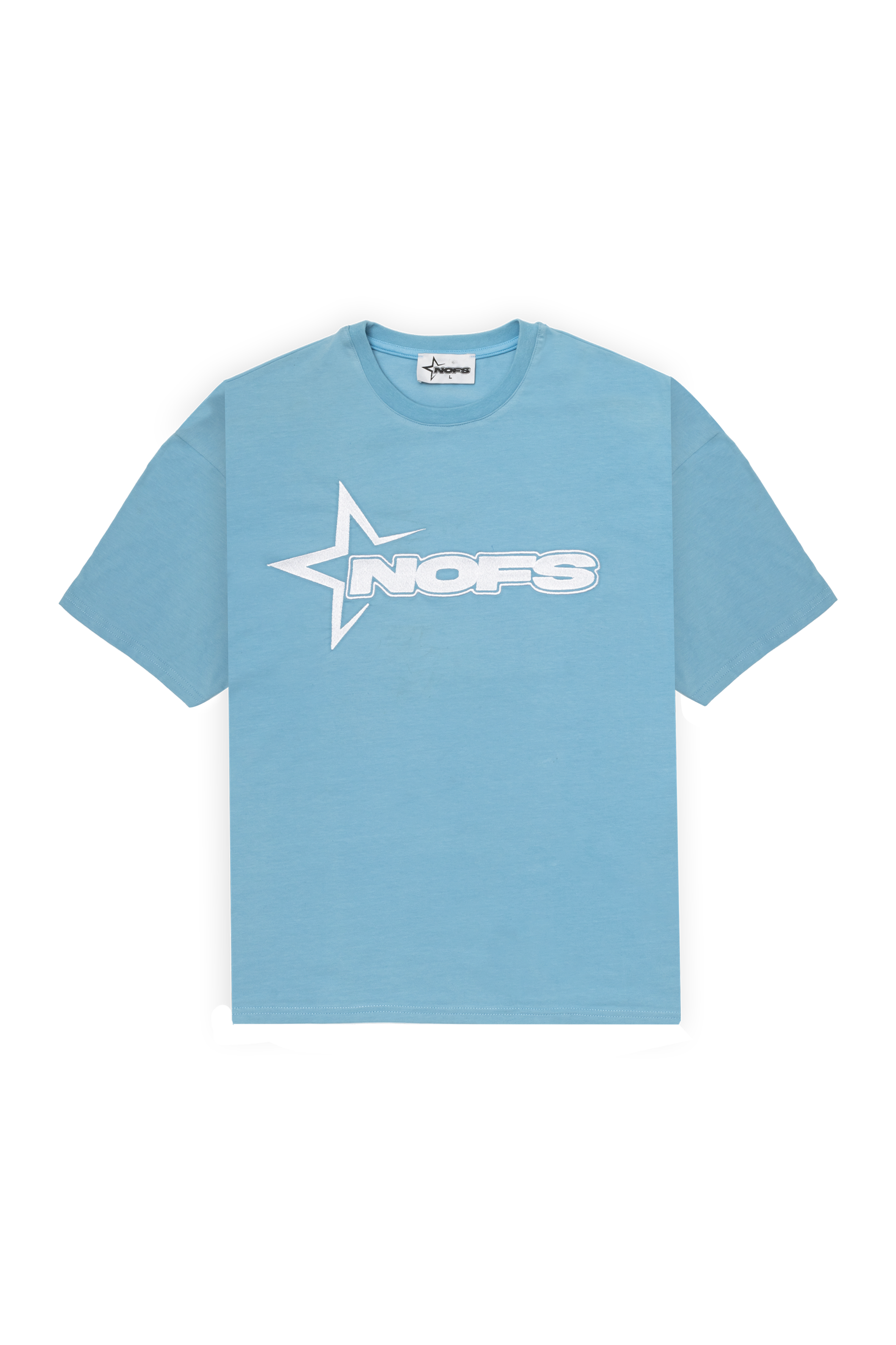 T-SHIRT NOFS BABYBLUE 